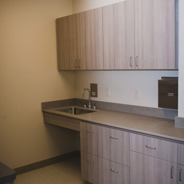 Patient room at URMC Webster Family Medicine