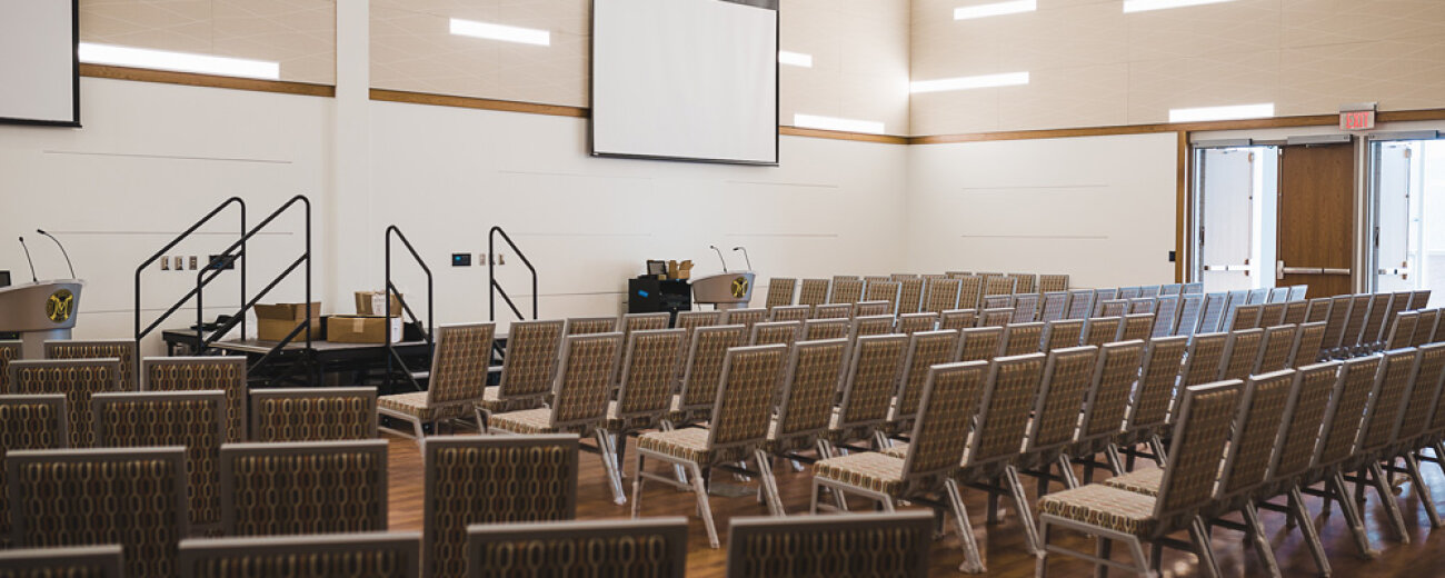 MCC Downtown Campus lecture room