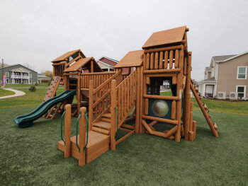 Playground at CreekView Apartments.