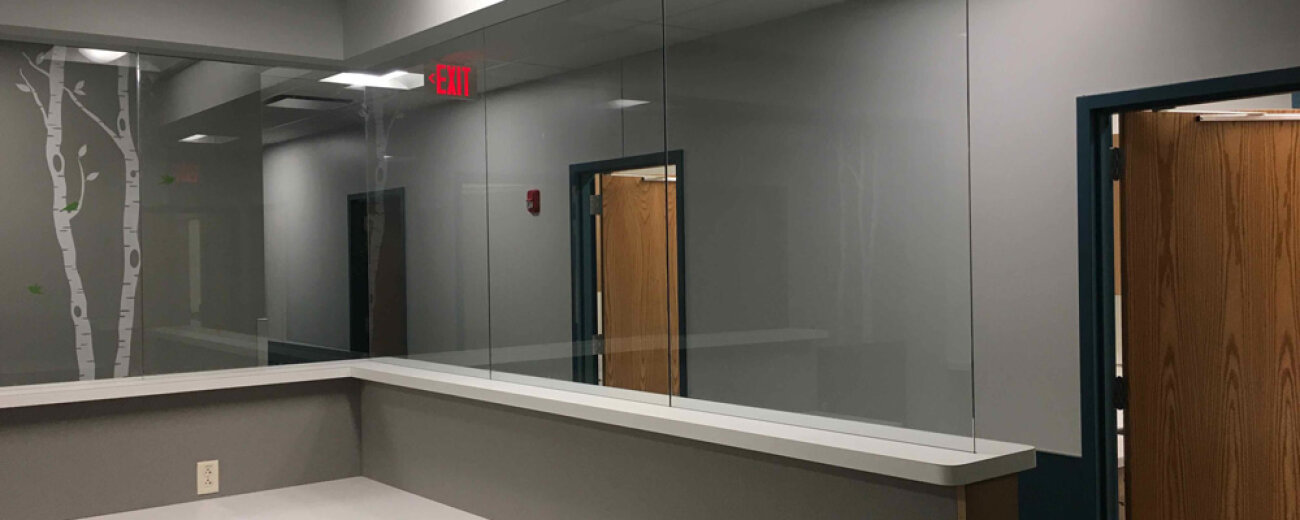 Interior of the URMC medical space in Fairport, NY.