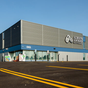 Always Locked climate-controlled self-storage building in Canandaigua, NY.